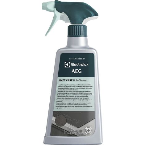 AEG Kochfeldreiniger MattCare, Reinigungs-Gel auch als Backofenreiniger und Mikrowellen Reiniger verwendbar, kraftvolle geruchsarme Rezeptur, 500ml (1/5)