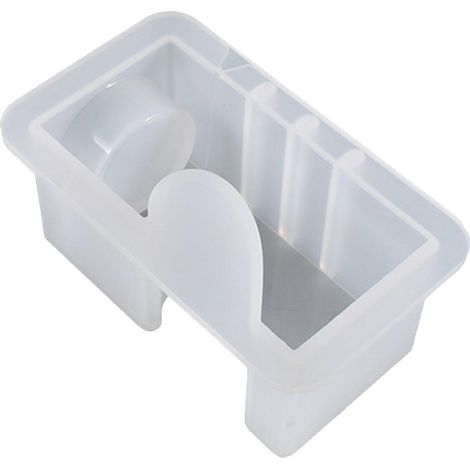 Moule à bougie époxy, moule en silicone, moule pour décoration intérieure, accessoires de bricolage, moule en résine (1/2)