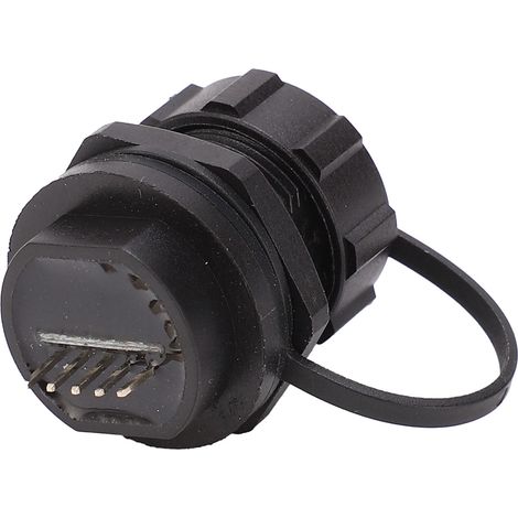 Connecteur étanche IP67 femelle MICRO USB pour circuit imprimé E10MCTF1F