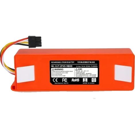 Batterie pour aspirateur robot, capacité de 5200mAh, compatible avec les modèles, 14.4V 9800mAh (1/2)