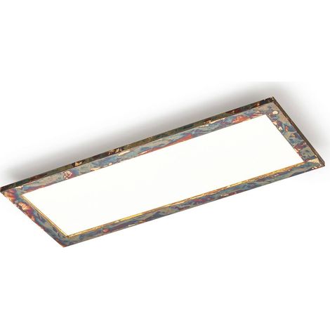 LED Deckenleuchte (LED Panel) "Aurinor" aus Aluminium für Wohnzimmer & Esszimmer von Quitani