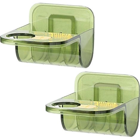 Porte-flacon de gel douche, pour le rangement, lot de 2, crochets de salle de bain pratiques (1/5)
