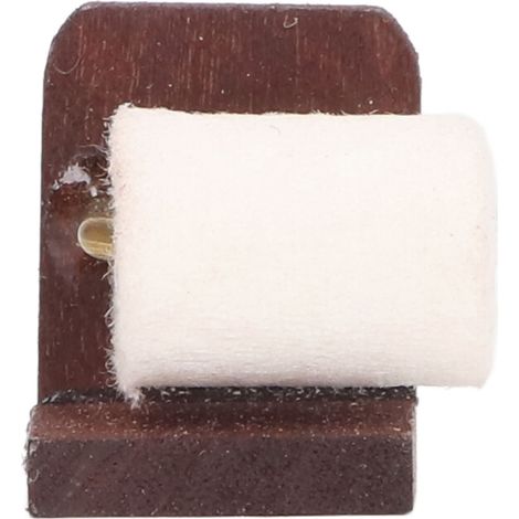 Distributeur de papier essuie-tout miniature pour maison de poupée (échelle 1:12), porte-papier à rouler (1/5)
