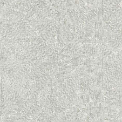 Papier peint gris motif subtil losange Tapisserie grise moderne pour salon Papier peint uni gris texturé idéal chambre & bureau (1/5)