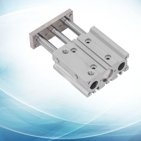 Vérin à trois tiges MGPM20-40Z avec tige de guidage type SMC (1/5)
