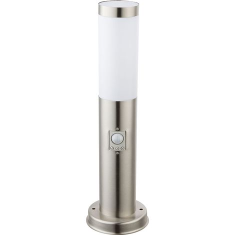 Rivelatore di movimento per illuminazione da esterno in acciaio inox IP44  Globo Boston 3158S