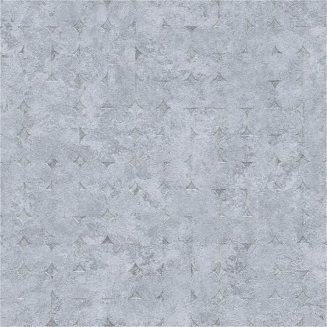 Graphic wallpaper wall Profhome 396561 non-woven wallpaper textured used look and metallic highlights grey silver 5.33 m2 (1/5)