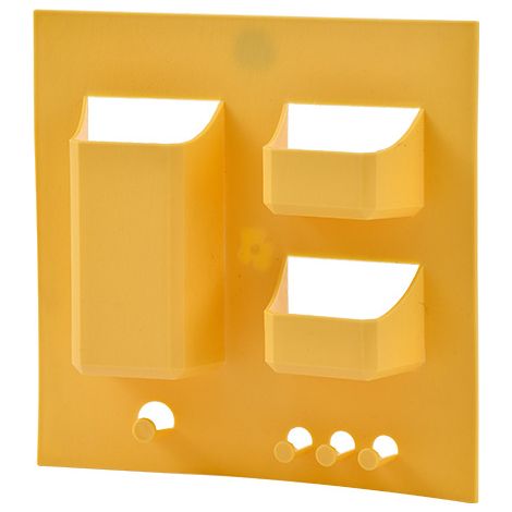 Étagère pour brosse à dents sans perçage pour salle de bain, toilettes, meuble-lavabo mural M (1/3)