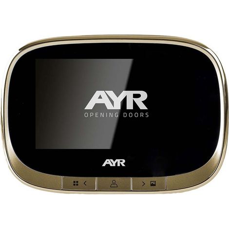 AYR Vision 764 : Le judas numérique nouvelle génération pour surveiller vos entrées avec discrétion, clarté et sécurité, de jour comme de nuit - AYR