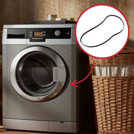Courroie Pour Lave-Linge - Type J 6 Dents - Longueur 1216 Mm - Compatible Haier Candy Hoover - 1 Pièce (1/3)