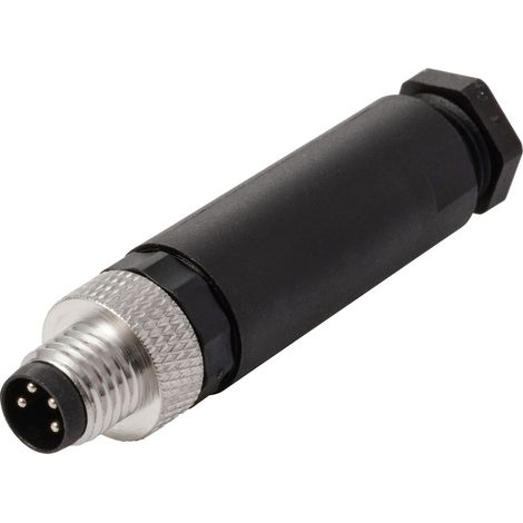TRU COMPONENTS TC-13752060 Sensor/Aktor Einbaustecker M8 x 1 Stecker, gerade  Polzahl Sensoren: 4 1
