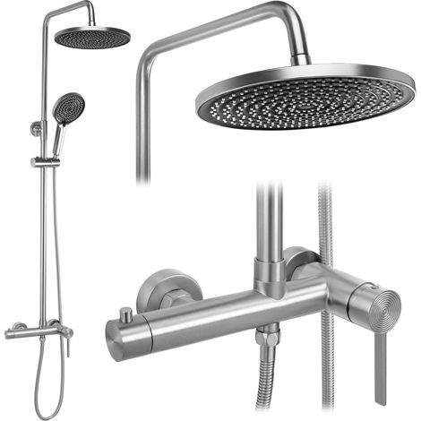 Colonna Doccia Rea Foster Brush Nickel (1/5)