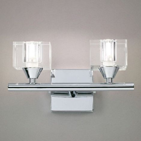 Applique Murale Double chrome Cubic (1/3)