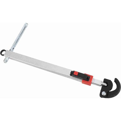Llave telescópica rígida y extensible para grifos de instalación bajo fregadero, 250 mm (1/5)