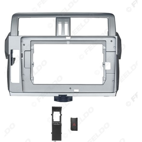 Passend für Toyota Prado Modelle 2014-2017, Android Großbildschirm-Navigationsmodifikationsrahmen, 10,1 Zoll. (1/4)