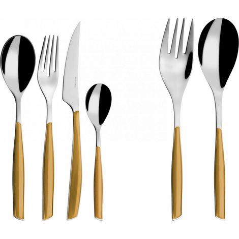GLAMOUR, Posate Set 50 Pz, Scatola Gallery, Casa Bugatti