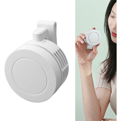 Mini-Clip-Ventilator, leiser tragbarer USB-Nackenventilator, Tisch-/tragbarer Ventilator. (1/5)