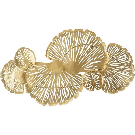 Pannello decorativo in ferro color oro per decorazioni ambienti -115 x 64 cm (1/5)