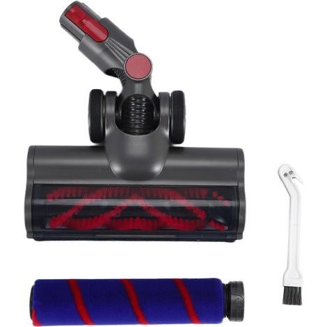 Pour V7 V8 V10 V11 V15 aspirateurs avec rechange brosse rouleau souple Bar LED Headlights brosse pour sol accessoire (1/5)