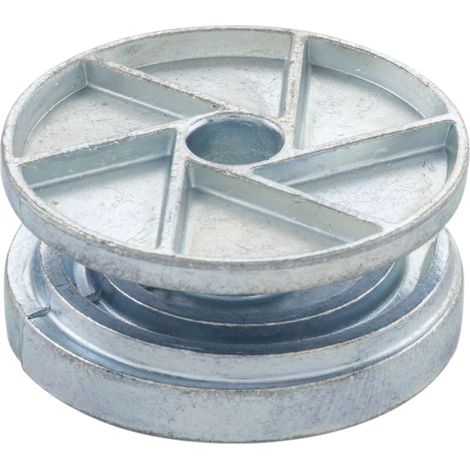 Exzentergehäuse ø 35 mm, Bohr ø 35, Plattenstärke 19-34mm, Zamak verzinkt (1/3)