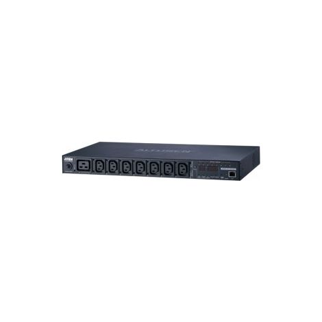 Aten PE6208G unidad de distribución de energía (PDU) 1U Negro 8 salidas AC