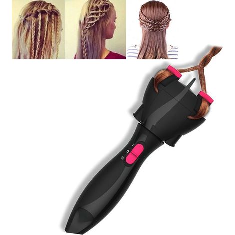 Automatischer elektrischer Haarflechter – Rotierende Flechtmaschine für Frisuren