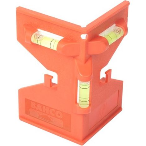 Bahco 466-POST Nivel de burbuja magnético ligero naranja