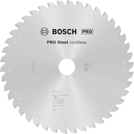 Bosch PRO Steel cordless Circular Saw Blade 203 x 1.8 x 25.4 mm 2608846859 (1/5)