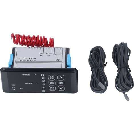 Thermostat électronique de régulation froide avec double affichage tactile, dégivrage automatique, AC220V, modèle EW-285TK pour chambre froide et réfrigération. (1/5)