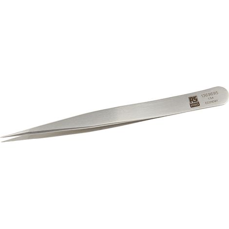 Brucelles RS PRO 1.SA pointe fine et droite en inox, L. 120 ( Prix pour 1 ) (1/2)