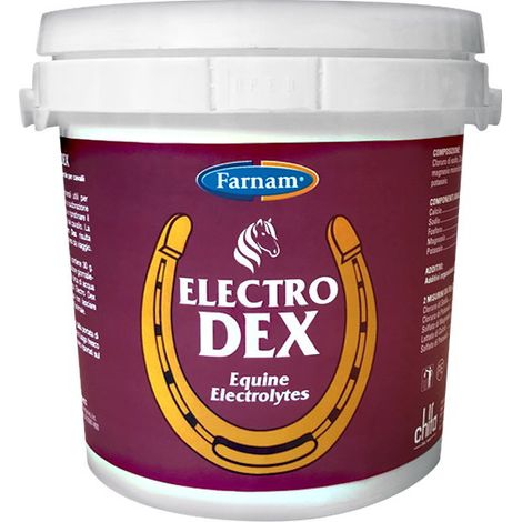 3 kg: Adjuvant Electro Dex pour chevaux nécessitant une réhydratation rapide de 3 kg ou 9 kg