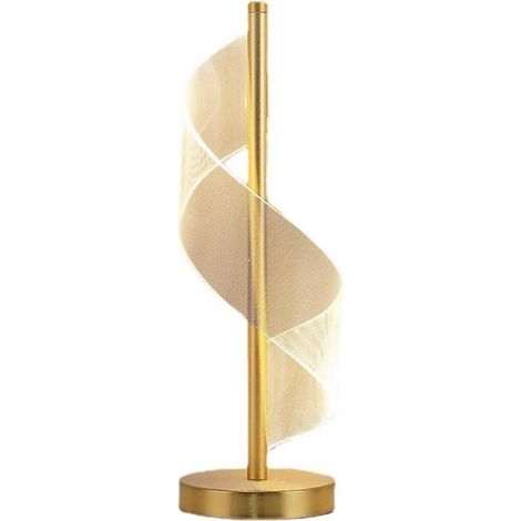 Lampe de bureau à lumière changeante trois couleurs lampe de chevet moderne simple lampe LED (1/5)