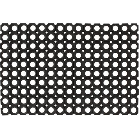 Felpudo rectangular de goma 40x60 cm