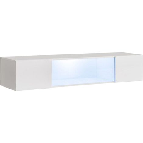 Bloc Mural Design LED "Fly I3" 160cm Blanc (1/3)