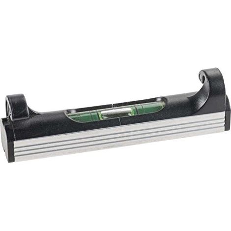 KWB 65710 nivel de burbuja negro y plateado 13 cm