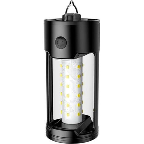 Lanternes de camping portables à LED, fonctionnant sur piles, idéales pour l'éclairage extérieur, le camping, la randonnée, le jardinage et la pêche.