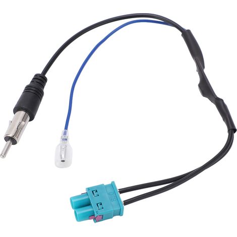 Antenne Radio RF Adaptateur Double FAKRA avec Amplificateur de Remplacement pour VW RNS510 MFD3 RCD510 310 (1/5)