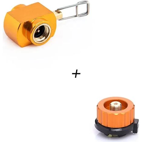 Adaptateur de recharge de propane pour réchaud de camping Widesea, brûleur à gaz, remplissage de bouteille de butane, économiseur de GPL, équipement de camping, réchauds de cuisine portables (1/4)