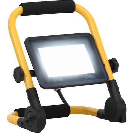 Projecteur LED avec poignée, 30 W, blanc froid (1/5)