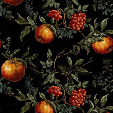 Tissu d'ameublement extérieur Oxford - Motif fruits  DX6025 (1/5)