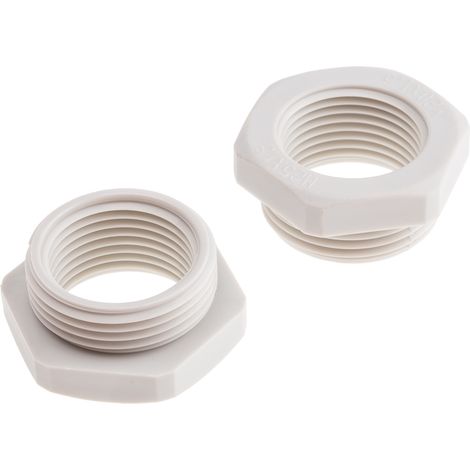 Adaptateur de filetage, RS PRO Gris, M25 M20 ( Prix pour Paquet de 10 ) (1/2)