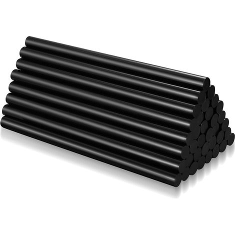 Colle Chaude Bâtonnets - 11 mm x 190 mm - Pour Mini Pistole à Colle - Transparent - 40 Pièces