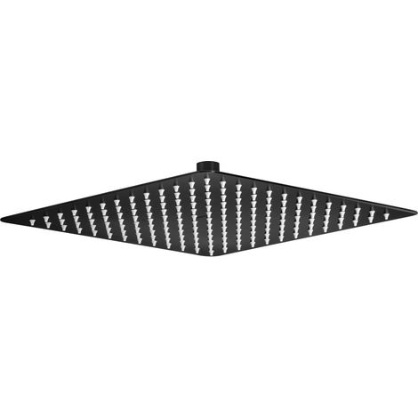Deante Cascada soffione doccia nero 250 mm (1/3)