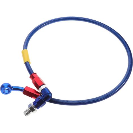 Kit de durite tressée pour frein moto avec filetage 10 mm, en alliage, conçu les modifications (1/5)