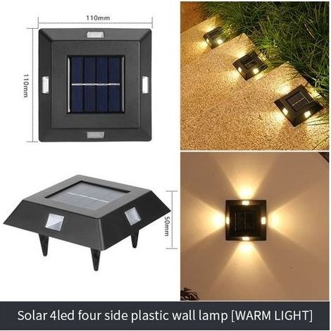 1pc Lampe Extérieure Maison Lampe Murale Étanche Jardin Jardin Arrangement Balcon Paysage Décoratif D'ambiance (1/5)