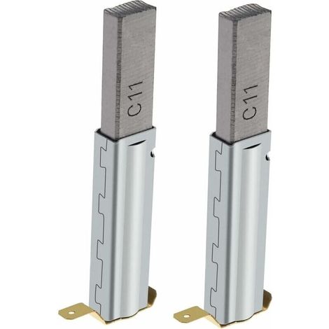 2 Paar (4 Stück) Kohlebürsten Ersatz Kompatibel mit 30/60/70/80/90L Industriestaubsaugern 10mm x 6mm x29mm Staubsaugerzubehör-INHHUB