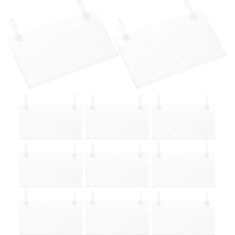 pièces porte étiquette en PVC avec double design et étui (1/5)