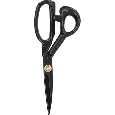8-Zoll-Nähschere aus hochwertigem Manganstahl mit robustem, ergonomischem Griff, professionelle Qualität für anspruchsvolle Schneidarbeiten. (1/5)