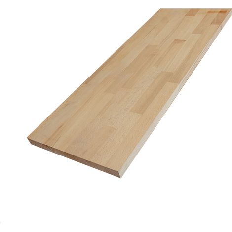 Etagère épaisse hêtre bois massif L.80 X l.30 cm, Ep.26 mm (1/5)
