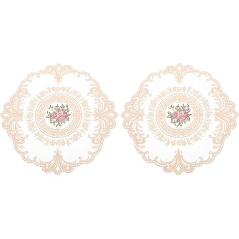 de table exquis en soie de lait lot de 2 Élégants avec une (1/5)